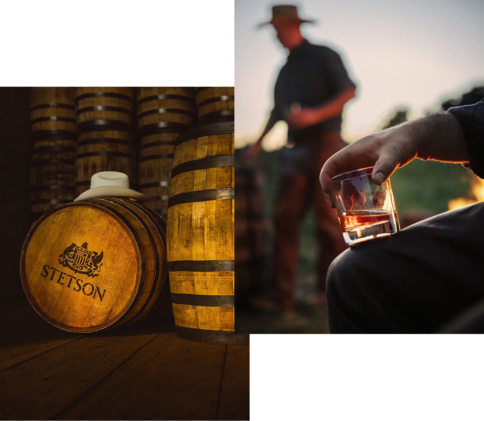 Stetson Bourbon heritage imagery